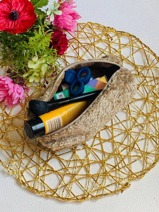 Trousse de maquillage (fait main)