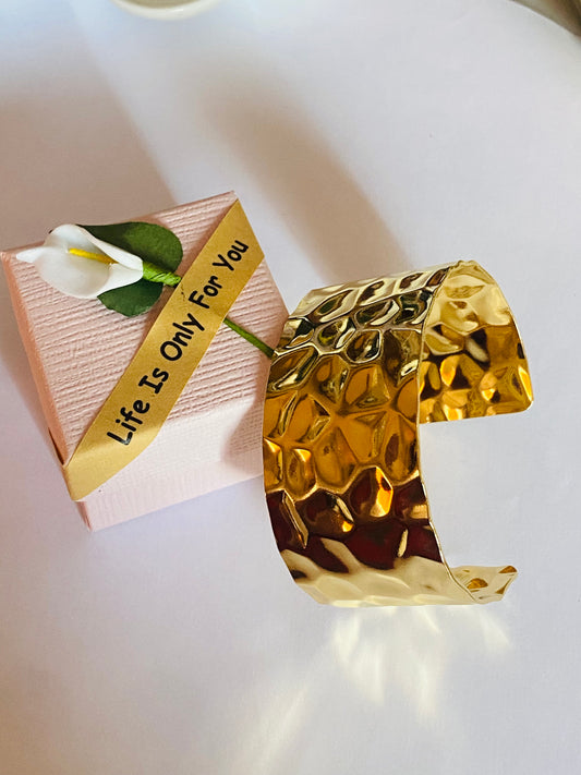 Bracelet manchette Alba