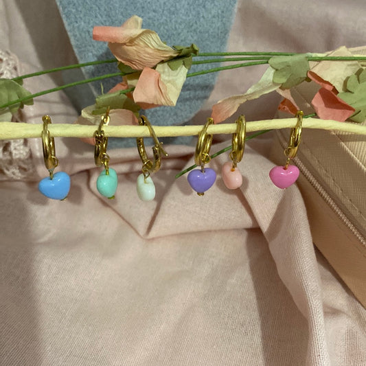 Boucles dâoreilles bonbon