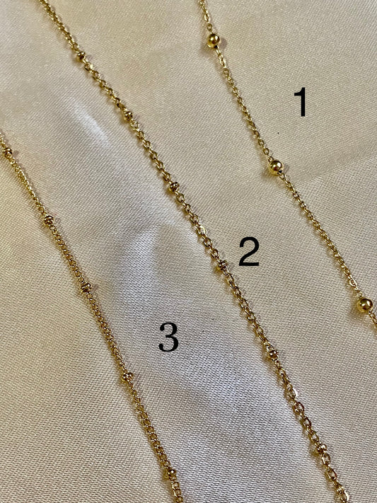 ChaĂźnes Ă billes