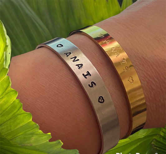 Bracelets jonc personnalisés