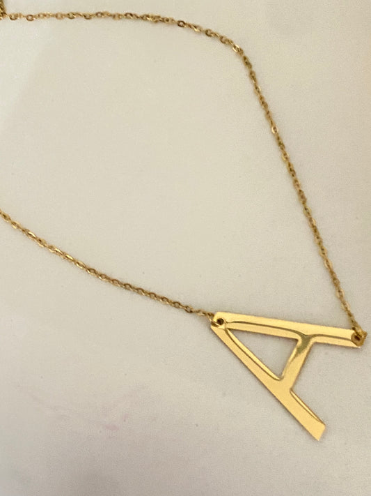 Collier lettre