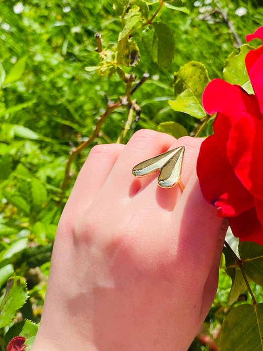 Bague coeur