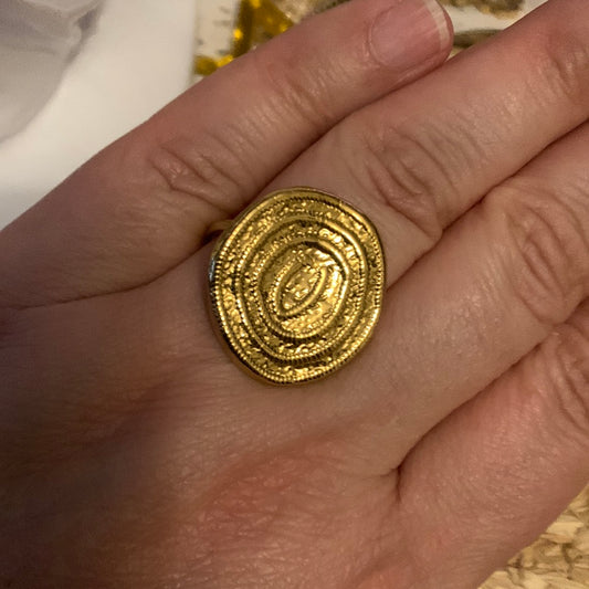 Bague spirale