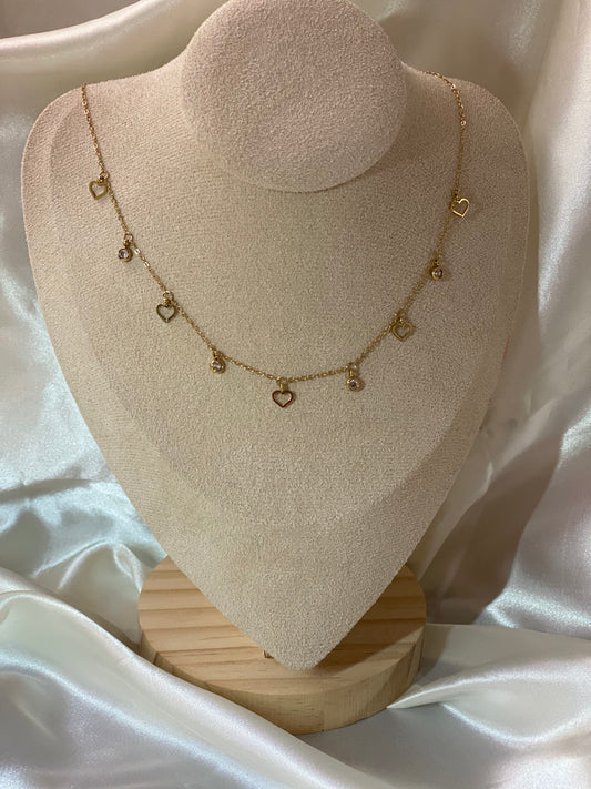 Collier petit coeur