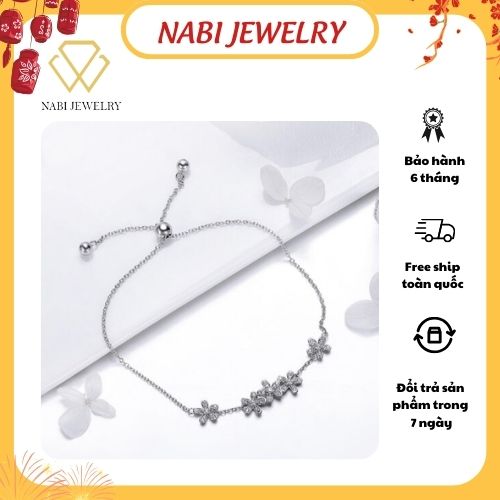 Vòng tay bạc nữ 925 nhà Nabi Jewelry