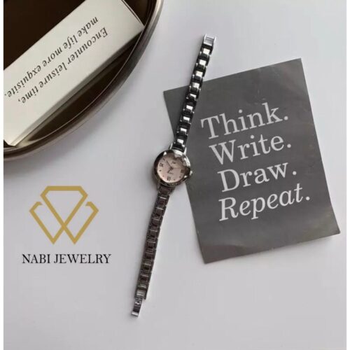 Đồng hồ nữ dây đeo kim loại Nabi Jewelry